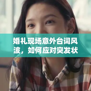 婚禮現(xiàn)場意外臺詞風(fēng)波，如何應(yīng)對突發(fā)狀況？