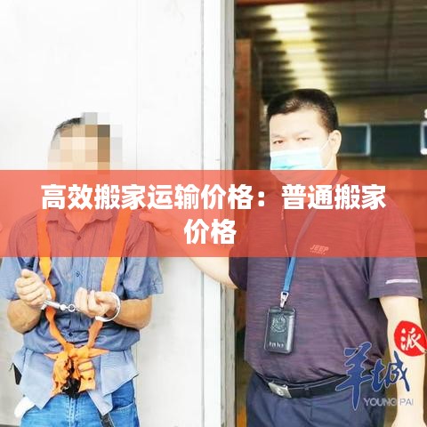 高效搬家運輸價格：普通搬家價格 