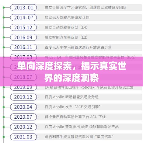 單向深度探索，揭示真實(shí)世界的深度洞察