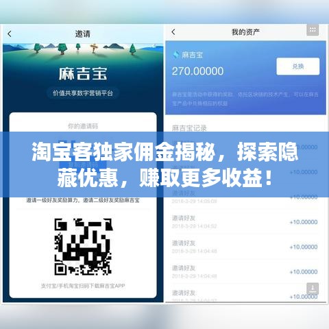 淘寶客獨(dú)家傭金揭秘，探索隱藏優(yōu)惠，賺取更多收益！