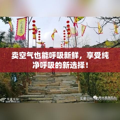 賣空氣也能呼吸新鮮，享受純凈呼吸的新選擇！